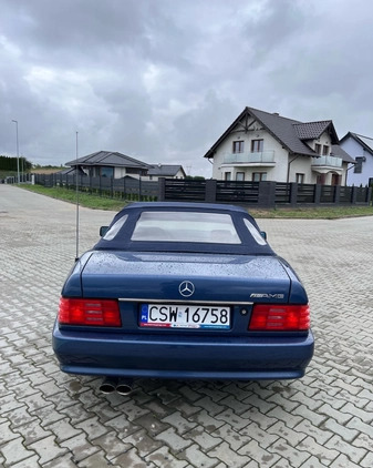 Mercedes-Benz SL cena 59900 przebieg: 249000, rok produkcji 1991 z Świecie małe 46